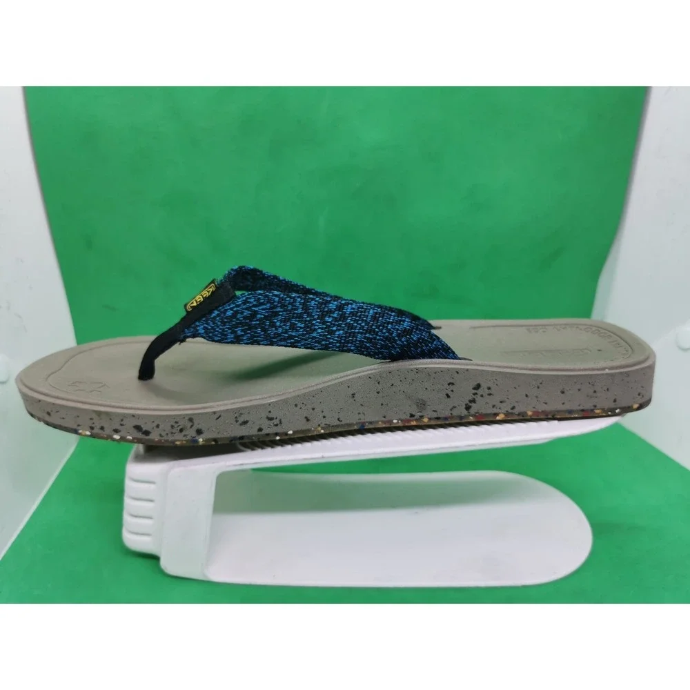 KEEN Harvest Flip Flops Men's Size 12 Sandals Repurposed Sole Slip On